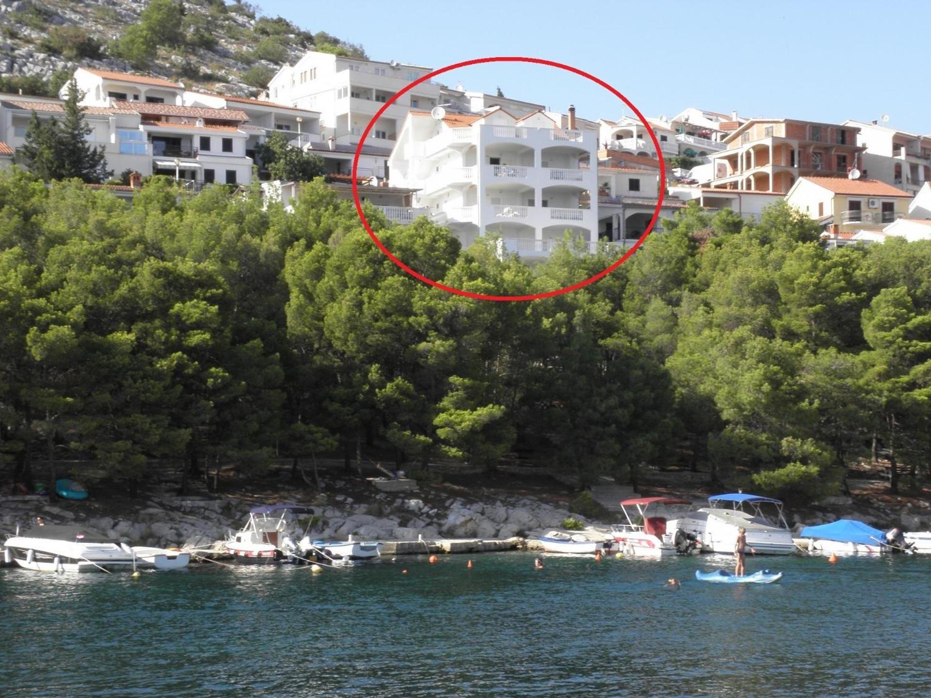 Apartments Snjeza Drage Eksteriør billede